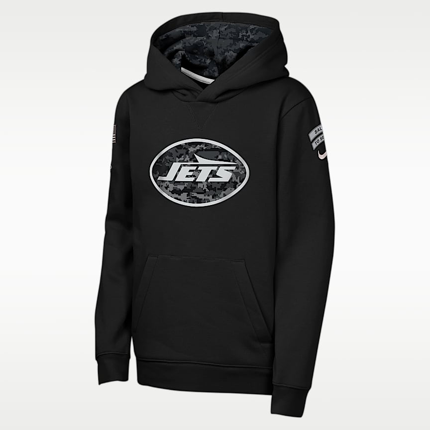 New York Jets Salute to Service Sideline Club Big Kids' Nike NFL